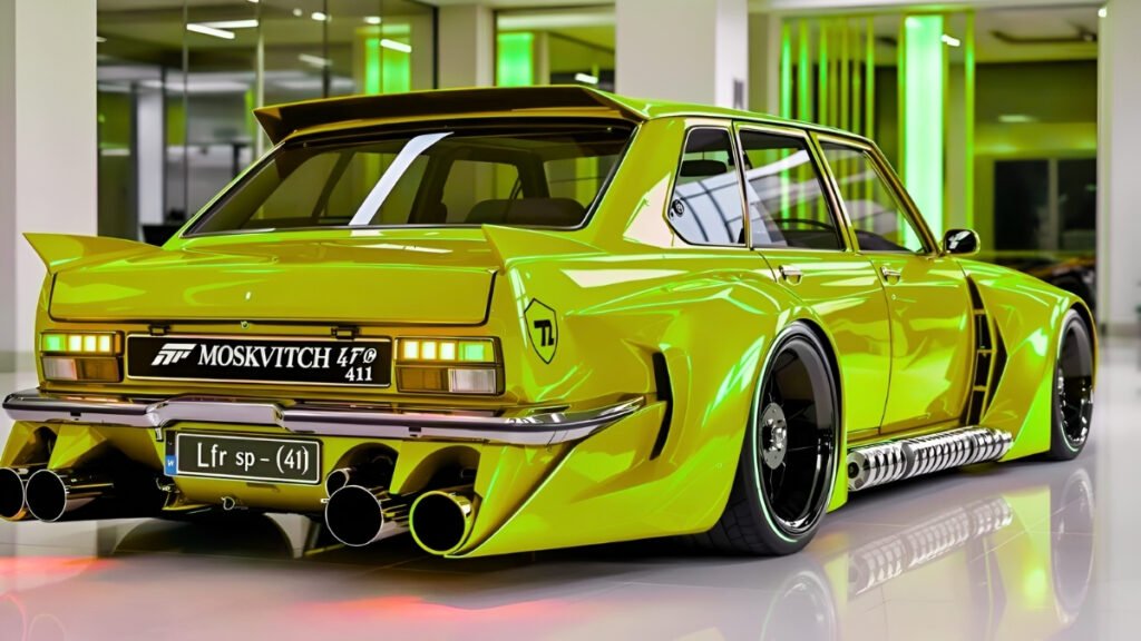 The Soviet Icon Reimagined — 2026 Moskvich Combines Retro Muscle with Future Tech! 2026 Moskvich