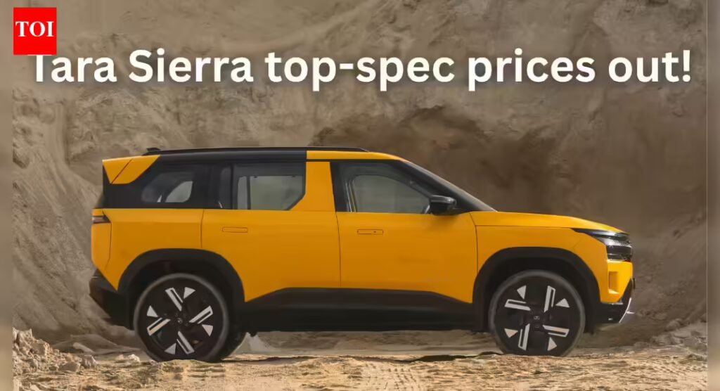 Tata Sierra full price list revealed: Booking, delivery details here