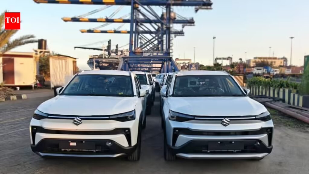 Made in India Maruti Victoris reaches overseas as 'Across': Details