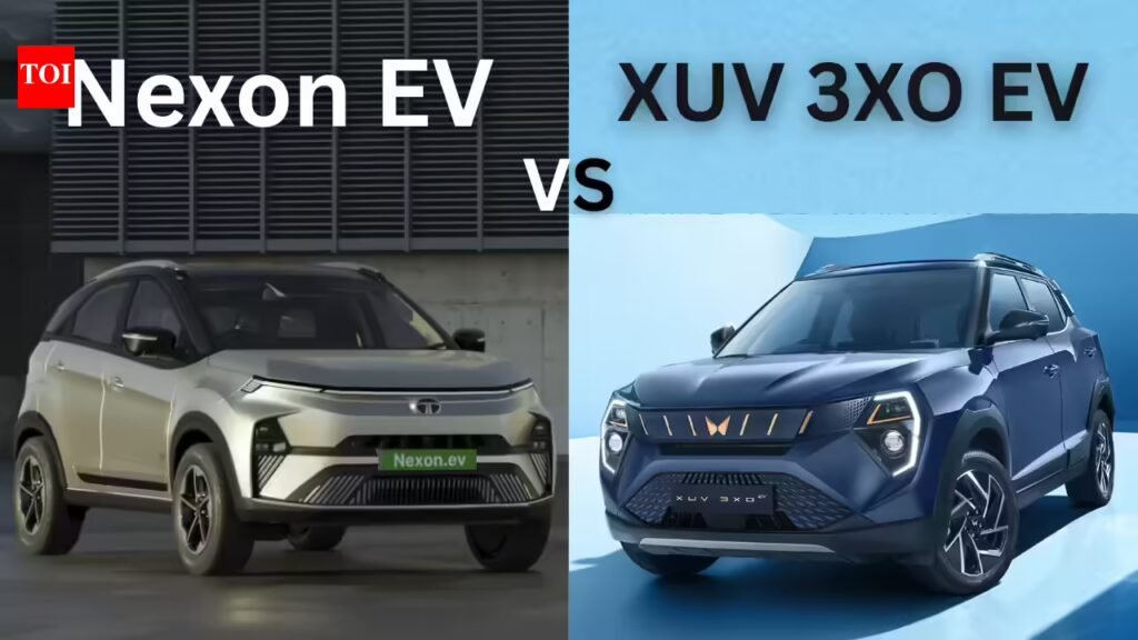Mahindra XUV 3XO Electric vs Tata Nexon: Subcompact EV Comparison