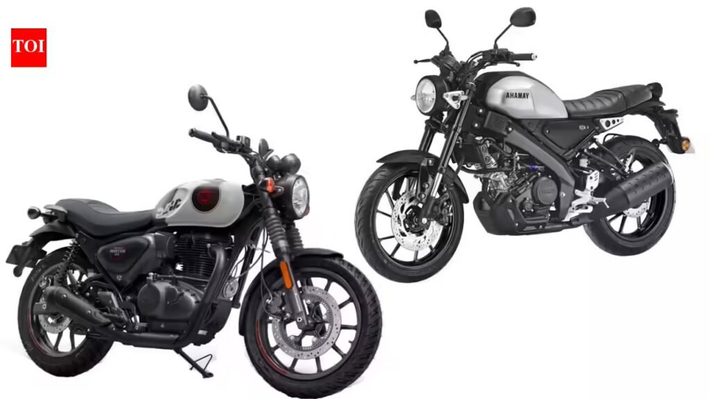 Royal Enfield Hunter 350 vs Yamaha XSR 155: Pricing, specifications compared