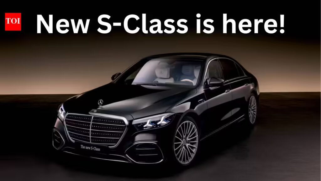 2026 Mercedes-Benz S-Class luxury sedan revealed: seven screens, V8 and more! |