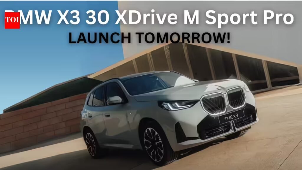 BMW X3 30 xDrive M Sport Pro launches tomorrow: All about the Mercedes-Benz GLC rival BMW X3 30 xDrive M Sport Pro launches tomorrow: All about the Mercedes-Benz GLC rival