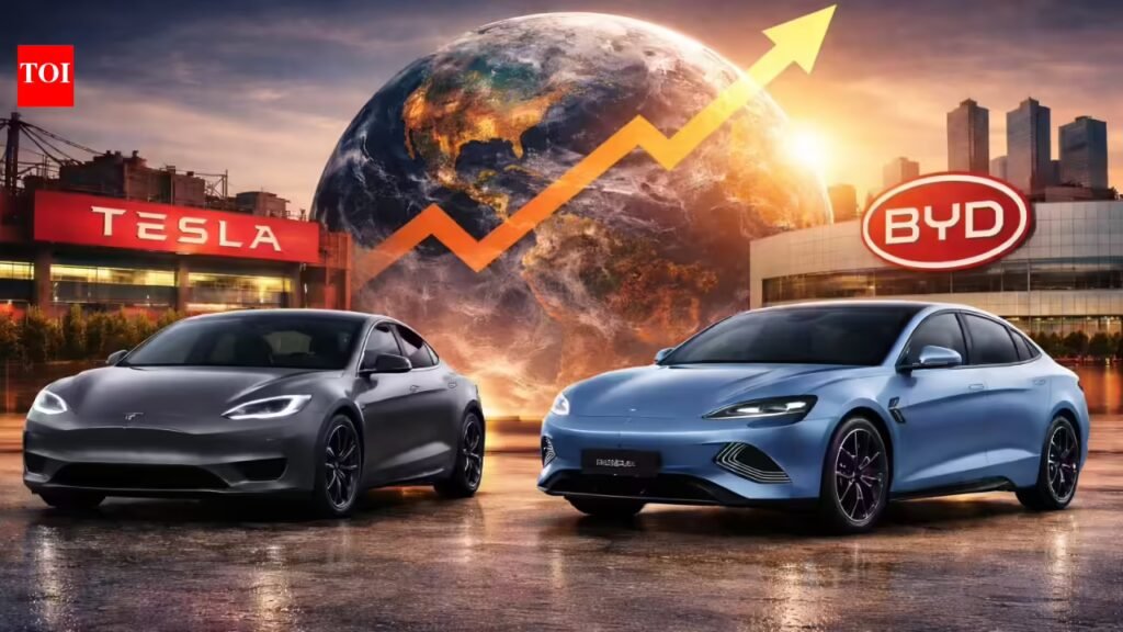 BYD overtakes Tesla to become world’s top EV seller in 2025 BYD overtakes Tesla to become world's top EV seller in 2025
