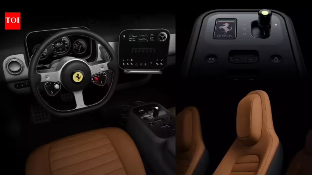 Ferrari's first EV is 'Luce': iPhone-like interior designed by the guy who made the iPhone