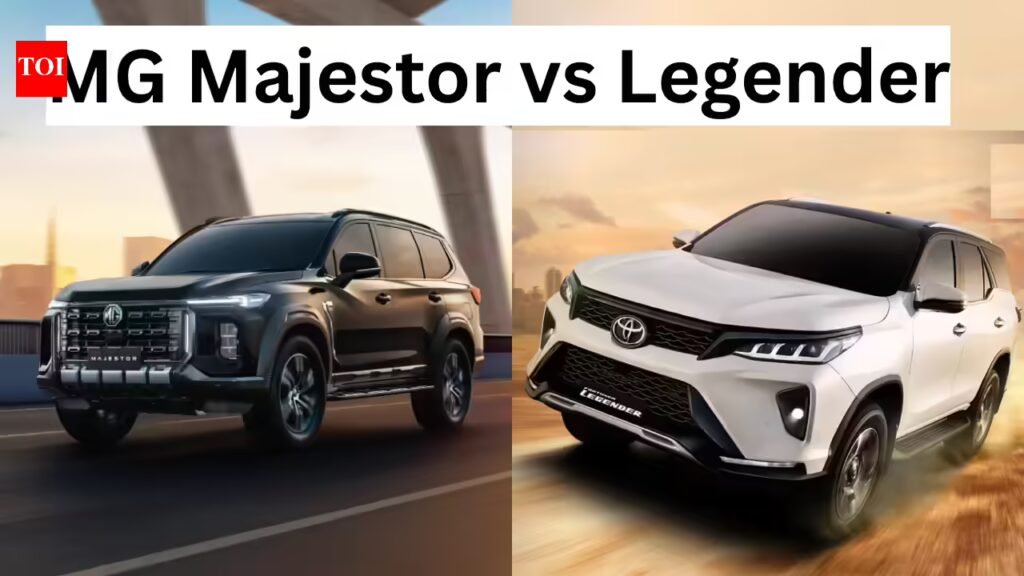 MG Magister vs Toyota Fortuner: Two big SUVs and where they lead MG Magister vs Toyota Fortuner: Two big SUVs and where they lead