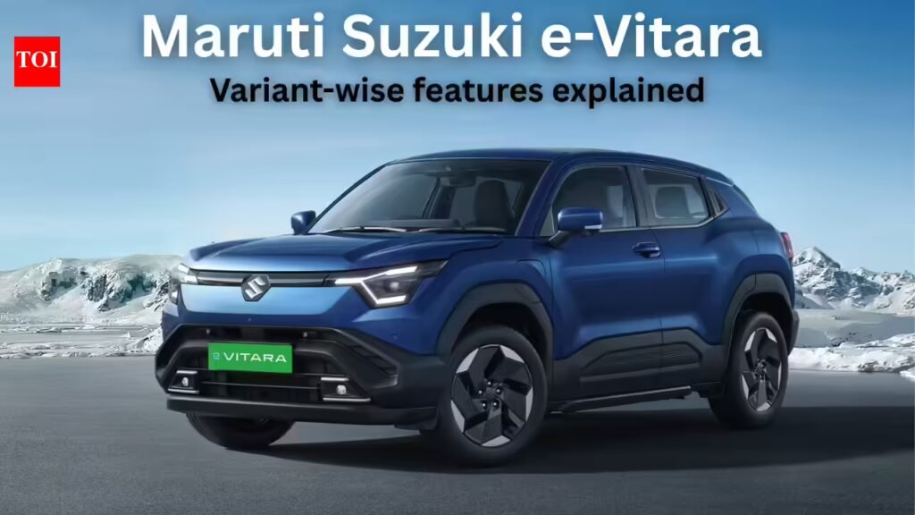 Maruti Suzuki e-Vitara: Variant-wise features, battery pack explained Maruti Suzuki e-Vitara: Variant-wise features, battery pack explained