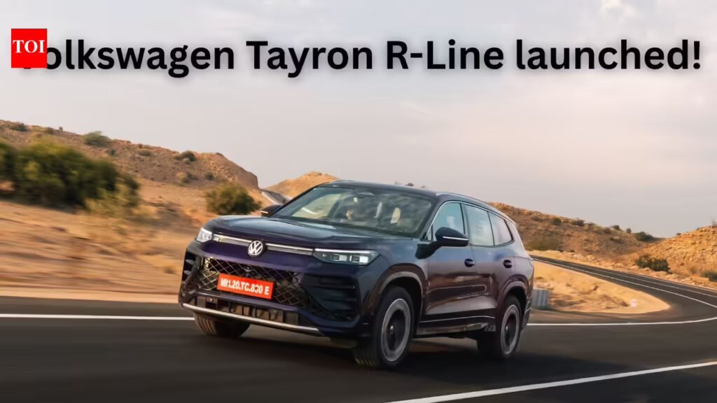 Volkswagen Tayron R-Line launched at Rs 46.99 lakh: What is special about it?
