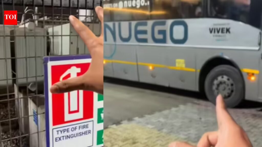 Diesel powered electric bus! Know why this video is going viral