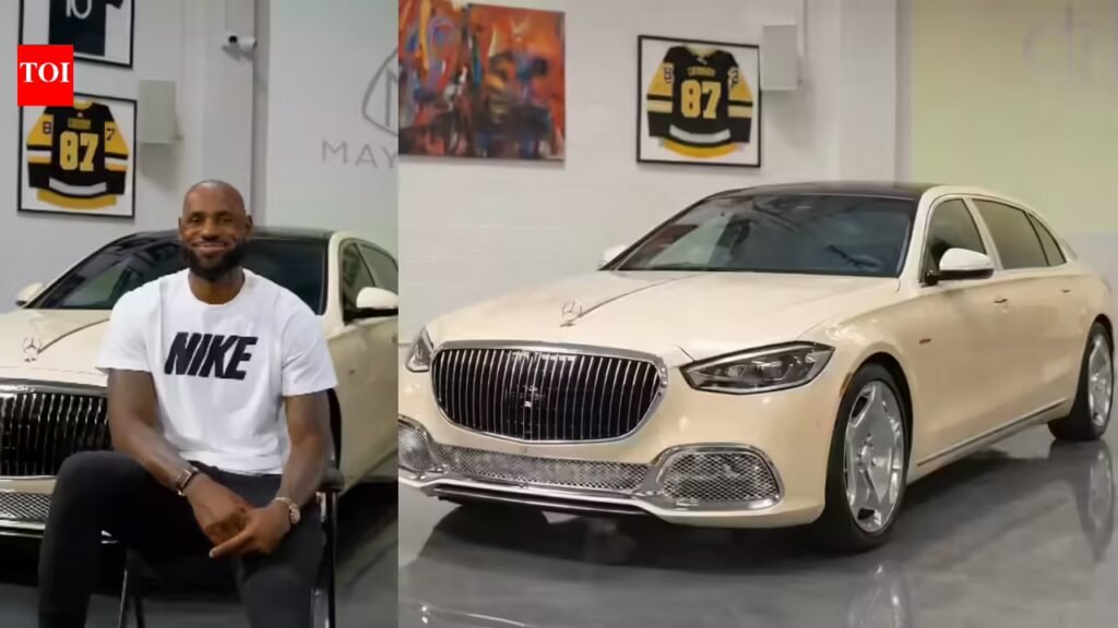 LeBron James' one-off Mercedes-Maybach S-Class revealed with custom ivory finish and personalized interior: Know key details and price |