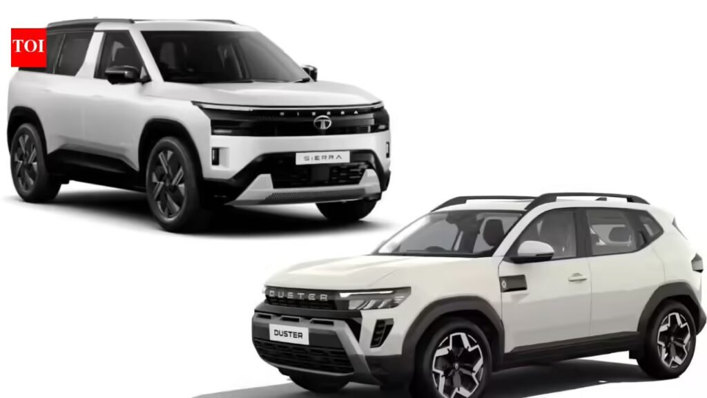 New Renault Duster vs Tata Sierra: Engine Specifications and Price Comparison