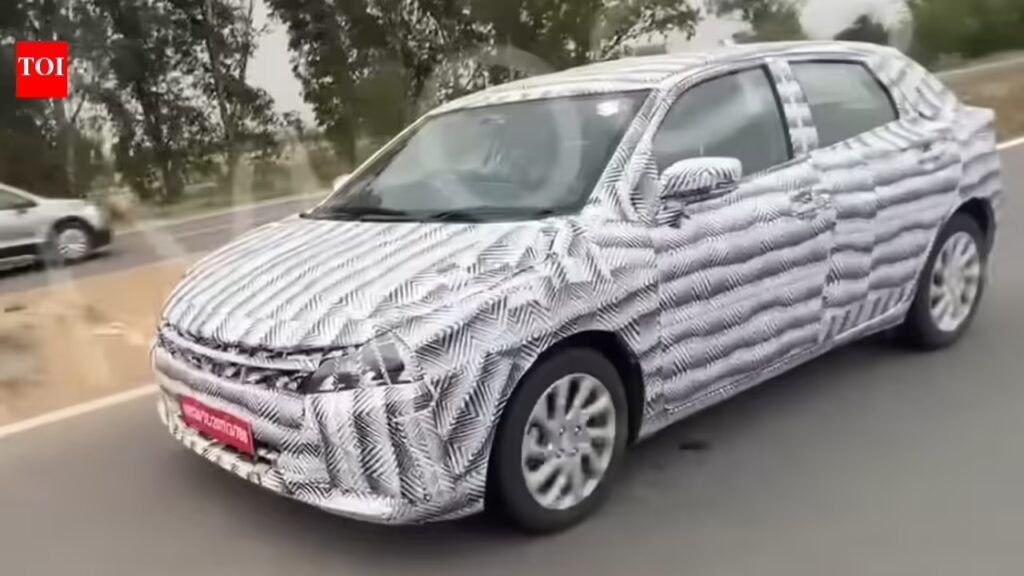 2026 Maruti Baleno spotted testing: Design changes, specifications and more