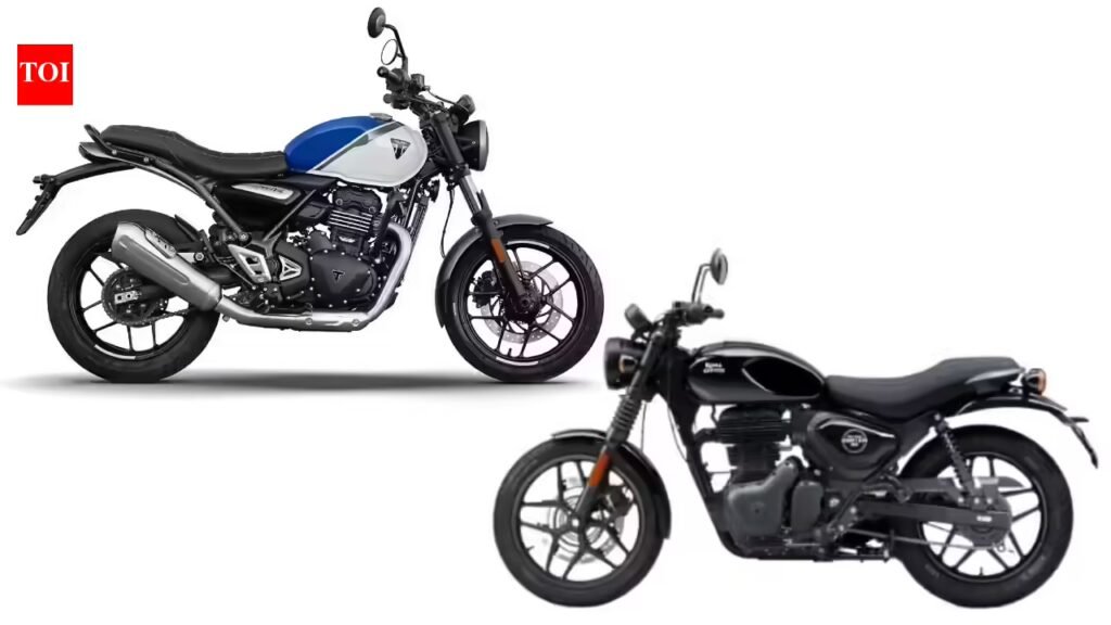 2026 Royal Enfield Hunter vs Triumph T4: Price, Engine and More Comparison 2026 Royal Enfield Hunter vs Triumph T4: Price, Engine and More Comparison