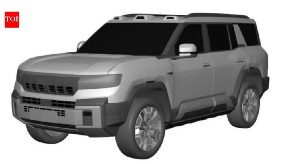 BYD Leopard 8 SUV design patented in India! Defender 110 hybrid rival?