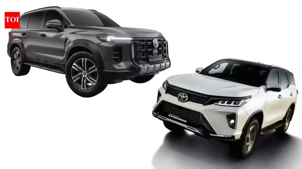 MG Magister vs Toyota Fortuner Legender: Engine, Features Comparison