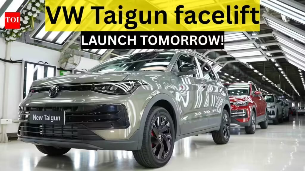 Volkswagen Taigun facelift launched tomorrow: Changes to Creta, Seltos rival!
