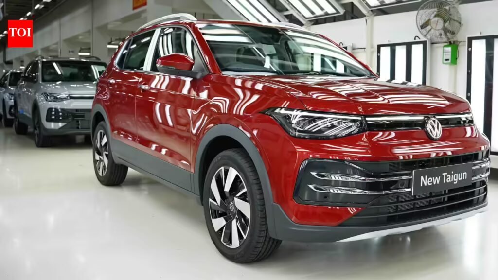 Volkswagen Taigun facelift revealed ahead of launch: Gets Tiguan-inspired design Volkswagen Taigun facelift revealed ahead of launch: Gets Tiguan-inspired design