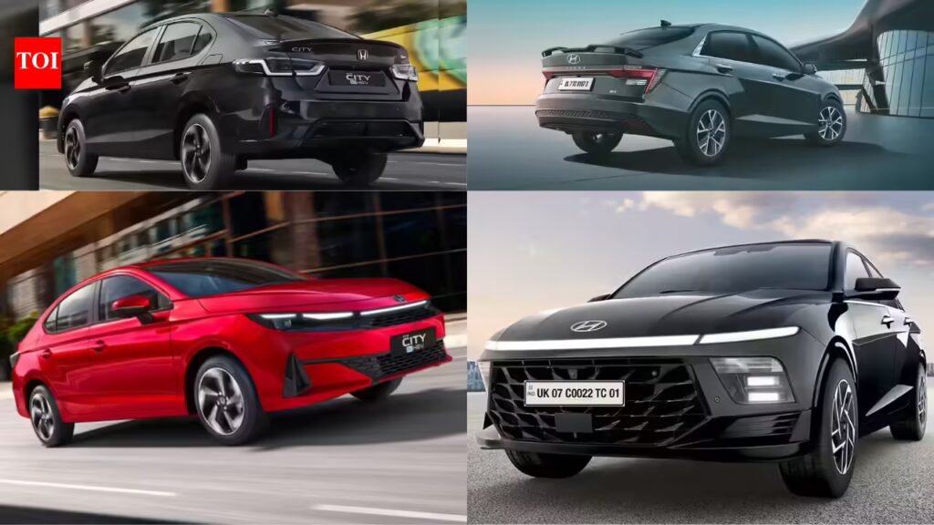 Honda City Facelift vs Hyundai Verna Facelift: Price, Features Comparison Honda City Facelift vs Hyundai Verna Facelift: Price, Features Comparison