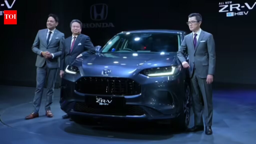 Honda ZR-V Hybrid revealed: Launch date, engine and more