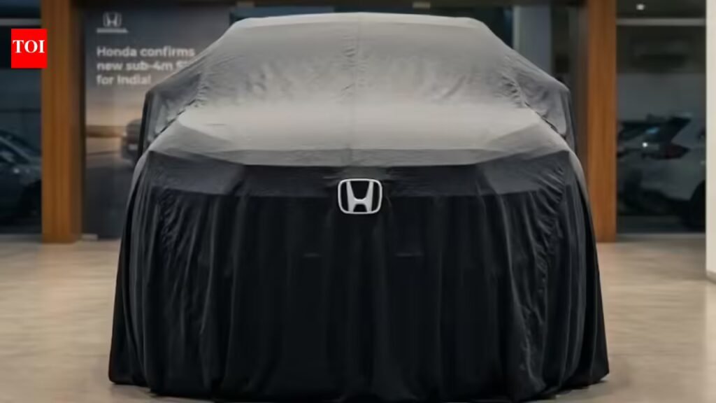 Honda confirms new sub-4 meter SUV for India! To compete with Brezza and Nexon