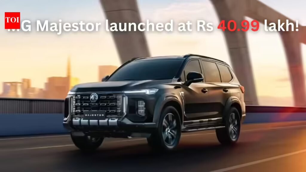 MG Magister launched in India at Rs 40.99 lakh: Features, specs explained