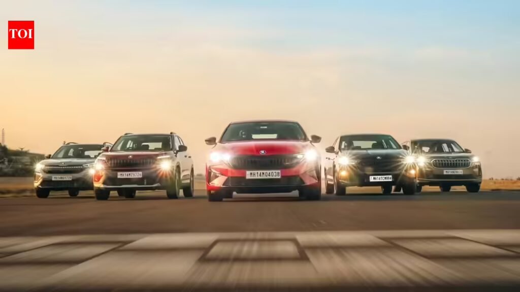 Skoda India sets fastest multi-car relay record at CoASTT circuit: details Skoda India sets fastest multi-car relay record at CoASTT circuit: details