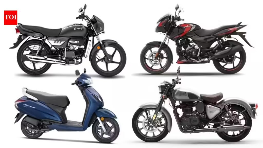 Two-wheeler sales April '26: Big gains for Hero, Honda; RE jumped 31%