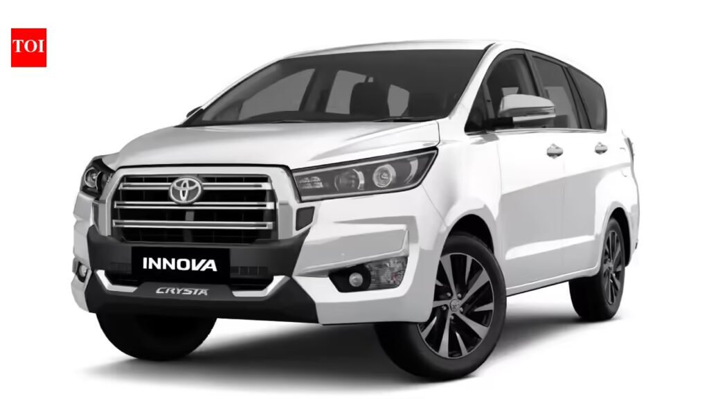 :2026 Toyota Innova Crysta launch: Variant-wise pricing, changes explained |