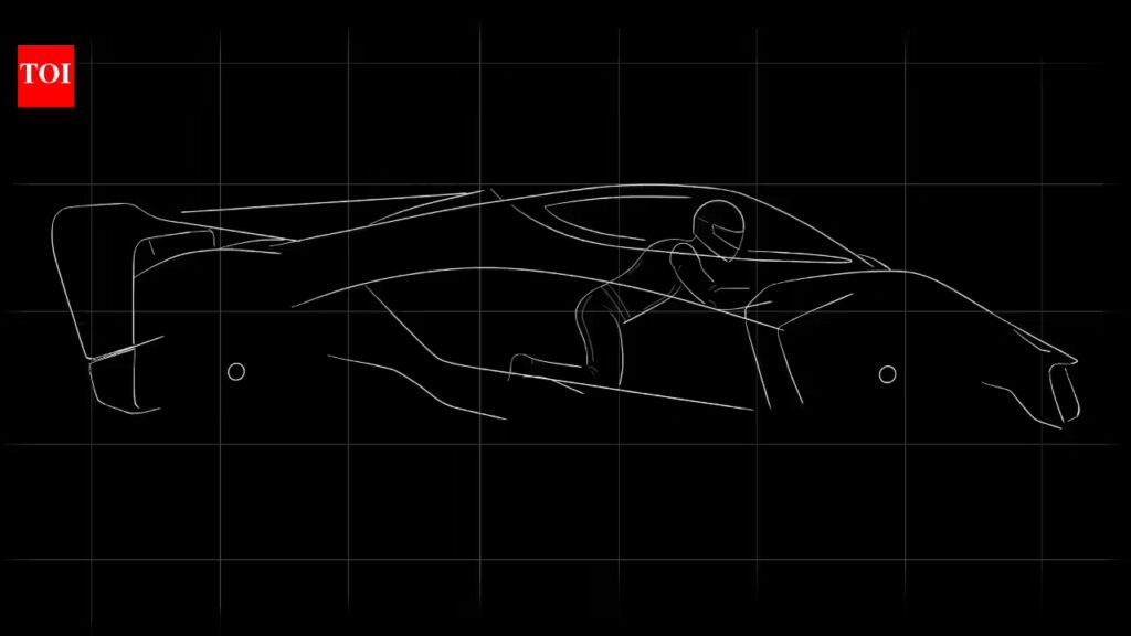:Head-forward driving position! New hypercar breaks tradition