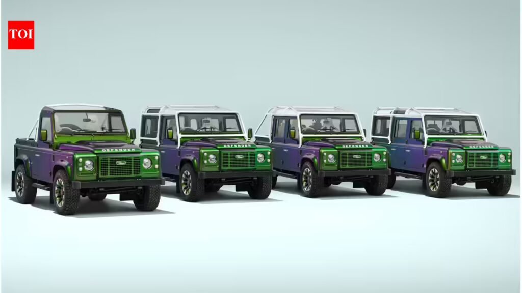 Land Rover Classic unveils colour-changing Defender V8: what's special?