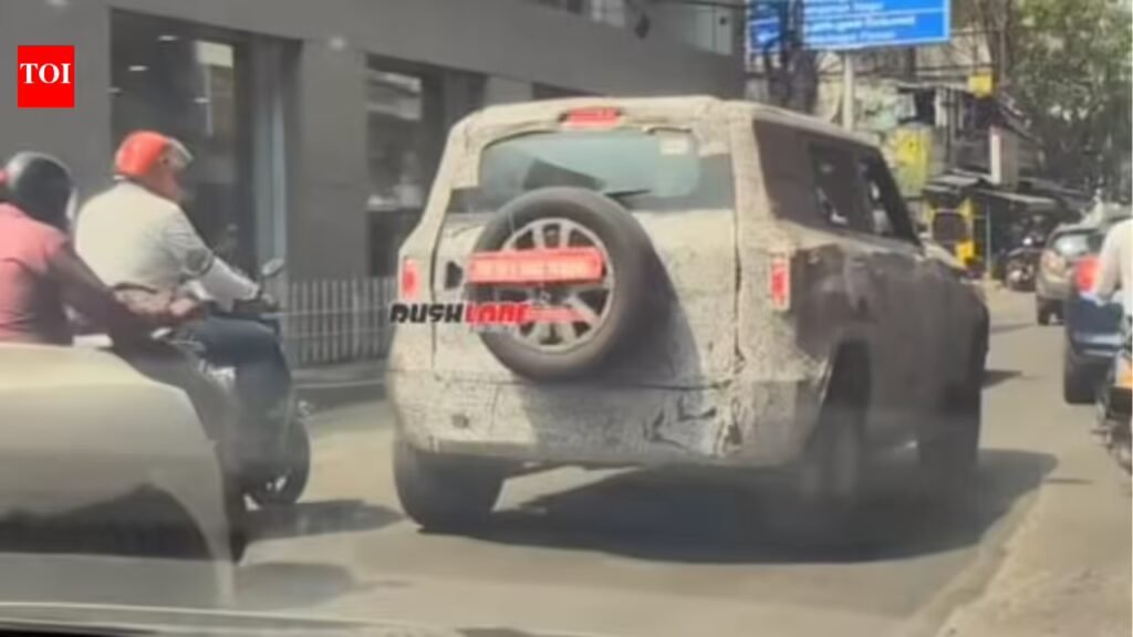 Mahindra Vision S spotted testing: Compact Scorpio-like styling revealed Mahindra Vision S spotted testing: Compact Scorpio-like styling revealed