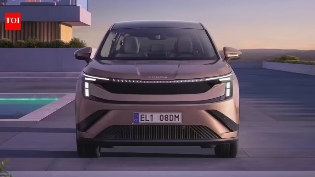:Skoda Peak unveiled: 7-seat electric SUV with a range of up to 647 km |