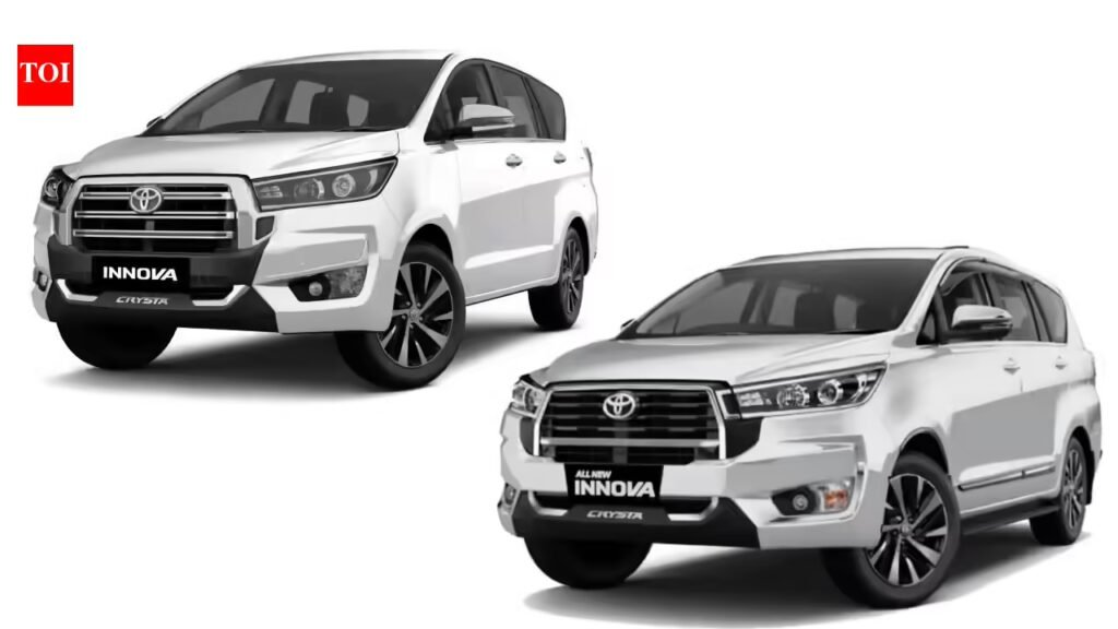 Toyota's updated Innova Crysta vs the old model: What's changed?