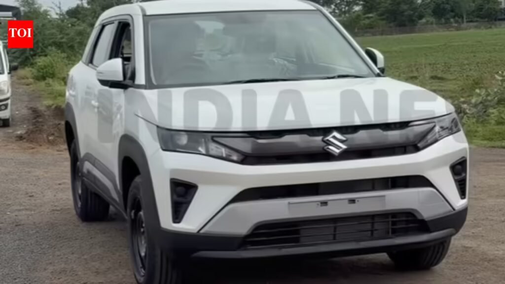 2026 Maruti Brezza base trim spied: Details, what to expect 2026 Maruti Brezza base trim spied: Details, what to expect