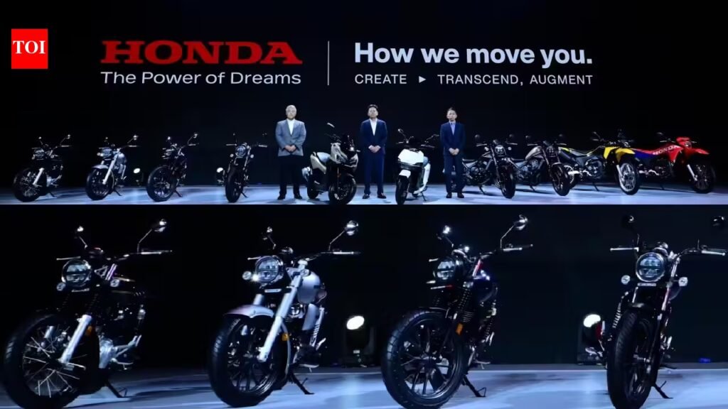 Honda introduces 10 new 2W cars in India! ADV 160, XR 300 Rally, Rebel 300 and more