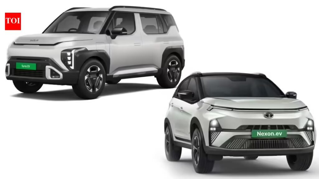 Kia Ciros EV vs Tata Nexon EV: Range, features and more comparison Kia Ciros EV vs Tata Nexon EV: Range, features and more comparison