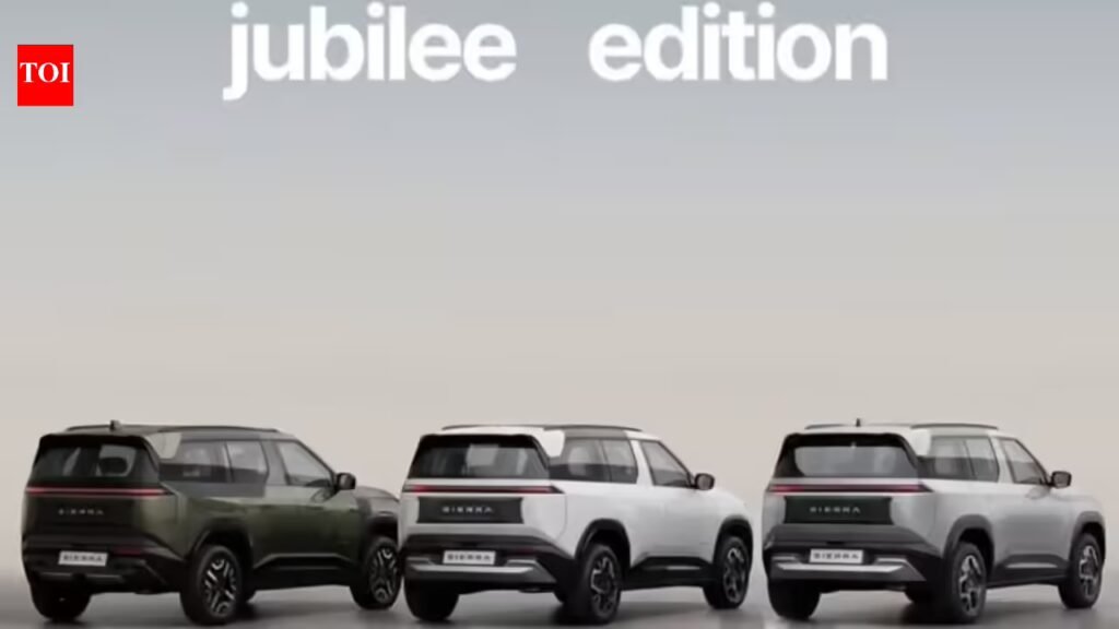 Tata Sierra Jubilee Edition: Tata Sierra gets a new Jubilee Edition: Key changes explained.